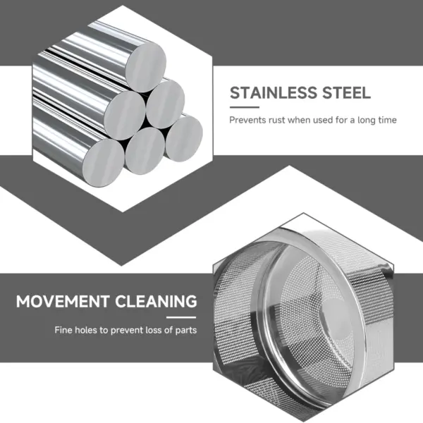 Watch Repair Mesh Basket for Small Parts Cleaning - Image 5