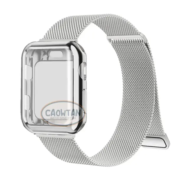 Milanese Loop & Case for Apple Watch Series 10/9/8/7/6/5/4/3/SE - Image 8