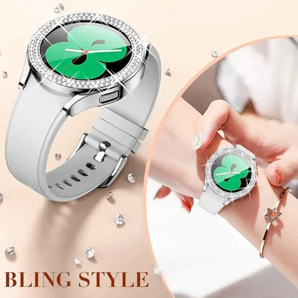 Fashion Bling Case for Samsung Galaxy Watch 4/5/6 40mm 44mm - Image 2