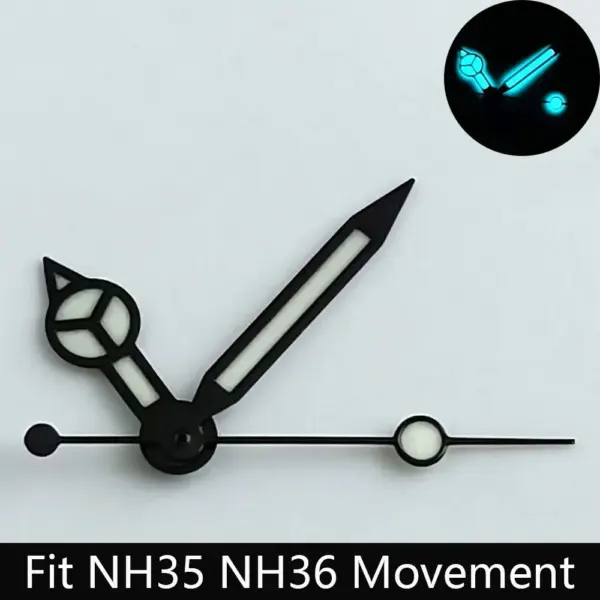 Silver/Gold N H35 Watch Hands for NH35 ETA 286 Movement - Image 25