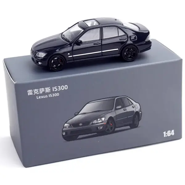 JKM 1/64 Lexus IS300 Classic Diecast Model Car - Image 9