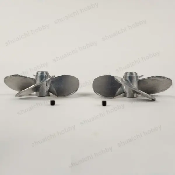 Alloy RC Boat Propeller Set 50/55/60mm - Image 2