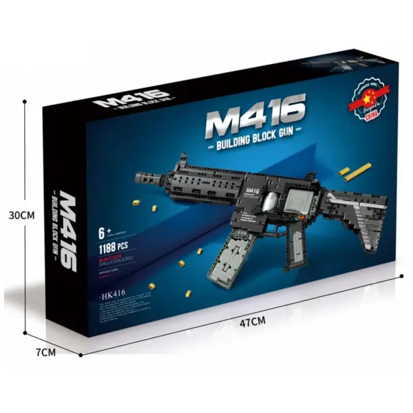 1188PCS M416 Rifle Building Block Model Set - Image 6