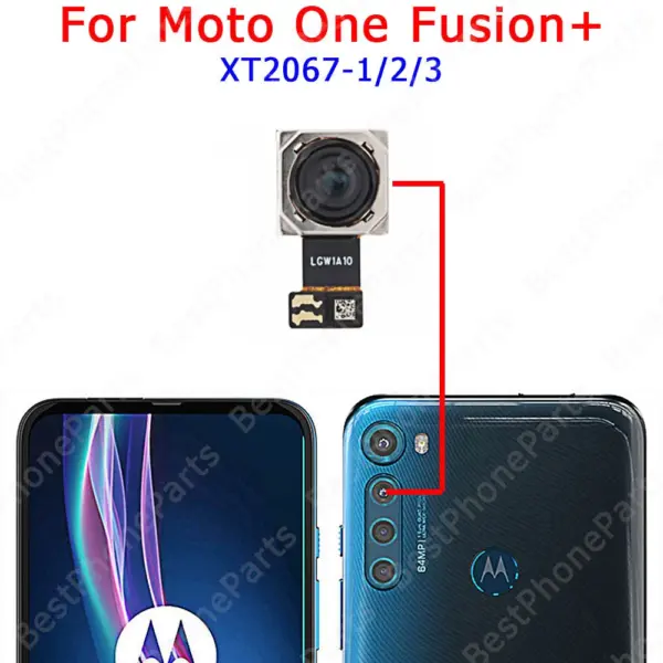 Motorola Moto One Series Rear Camera Module Replacement - Image 13