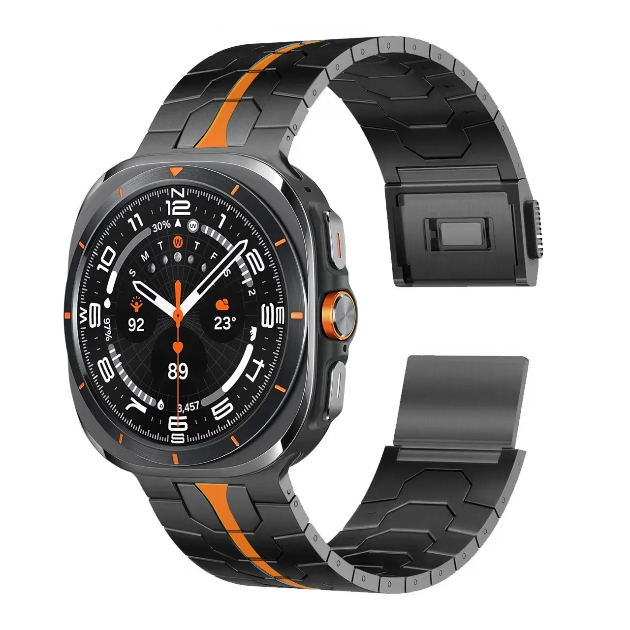 Samsung Galaxy Watch Ultra 47mm Stainless Steel Band 12 Samsung Galaxy Watch Ultra 47mm Stainless Steel Band - Image 12