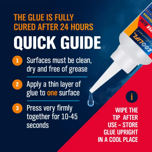 LOOLIFL 502 CA Glue for Multi-Material Bonding - Image 4