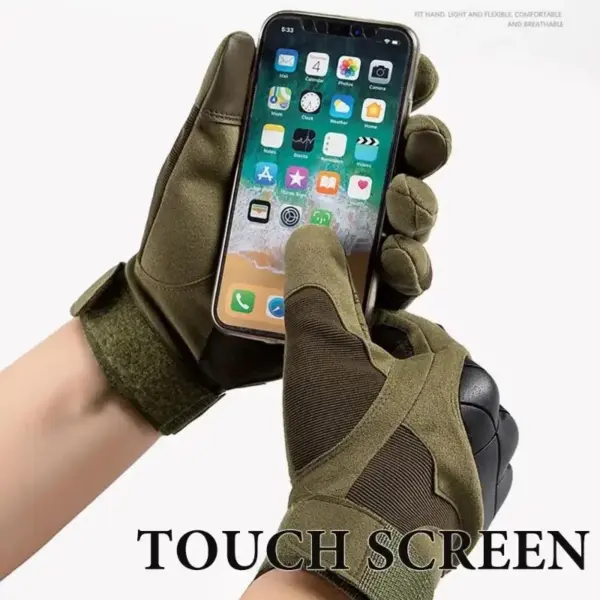 Motorcycle Tactical Touchscreen Gloves for Men and Women - Image 2