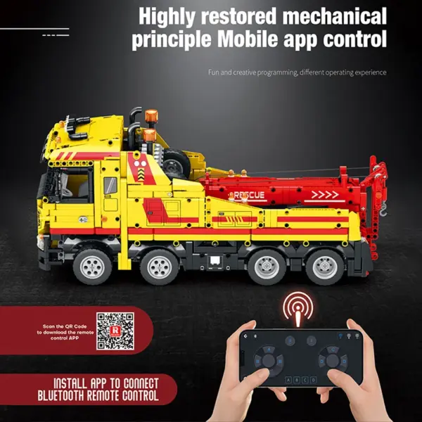 Remote Control Power Engineering Vehicle Building Set - Image 5