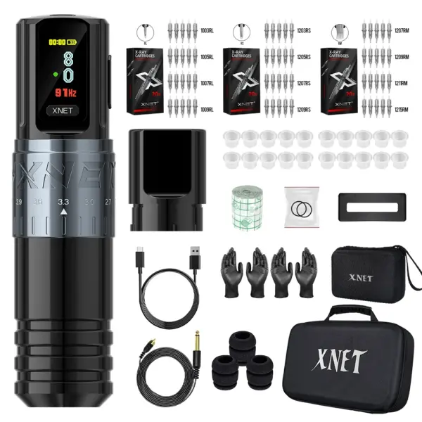 XNET Vipera Wireless Tattoo Kit with OLED Display - Image 10
