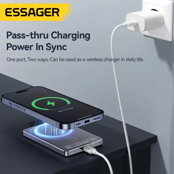 Essager Wireless Power Bank 20W 5000mAh - Image 6