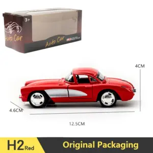 1:32 Alloy Diecast Chevy Corvette C1 1957 Model Car 25 Sb0d96e0f293e489394432aa81bd5a3c1m