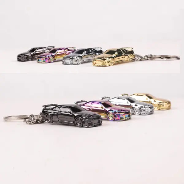 SEEKER 1:87 R34 Alloy Car Key Chain - Image 2