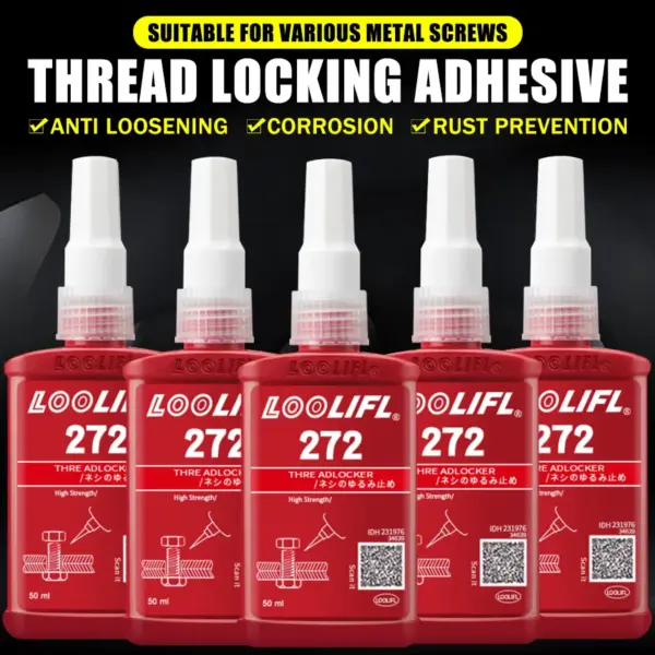 50ml Threadlocker Screw Adhesive 272 Model LOOLIFL - Image 6