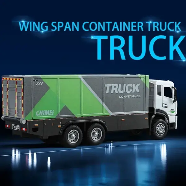 1:32 Metal Truck Transporter Model Toy - Image 3