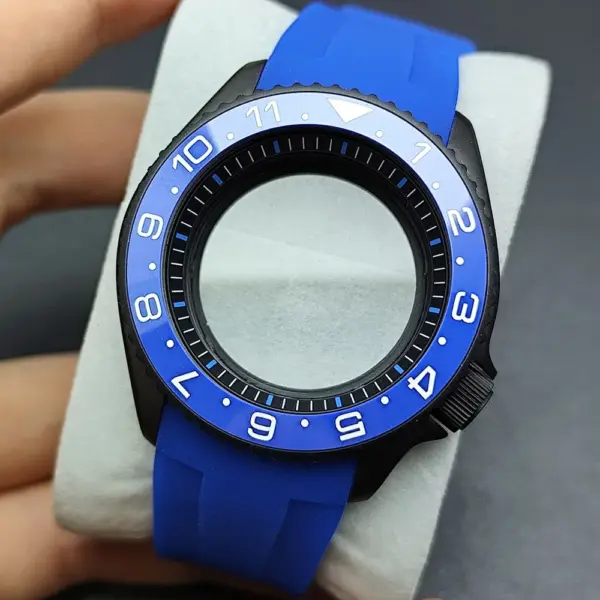 42mm NH35 Stainless Steel Watch Case with Sapphire Glass - Image 31