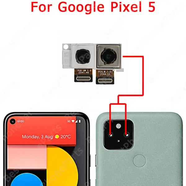 Google Pixel 4 XL 4a 5 5a 5G Camera Module Replacement - Image 11
