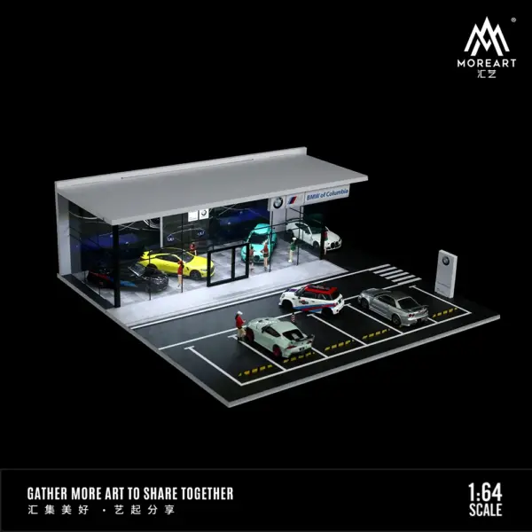 TimeMicro MoreArt 1:64 Scale Power 4S Showroom Car - Image 5