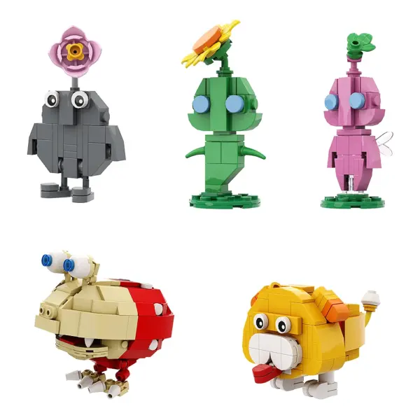 Anime Pikmined Hocotate Olimar Building Set - Image 5