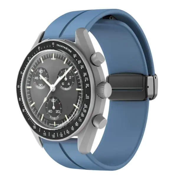 Silicone Strap for Omega MoonSwatch Planet Watch - Image 20