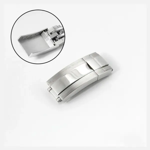 Stainless Steel Watch Band Buckle 9x9/16MM - Image 2