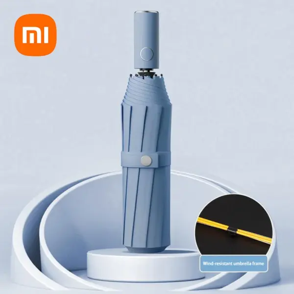 Xiaomi 16 Bone Automatic Collapsible Umbrella for Adults - Image 8