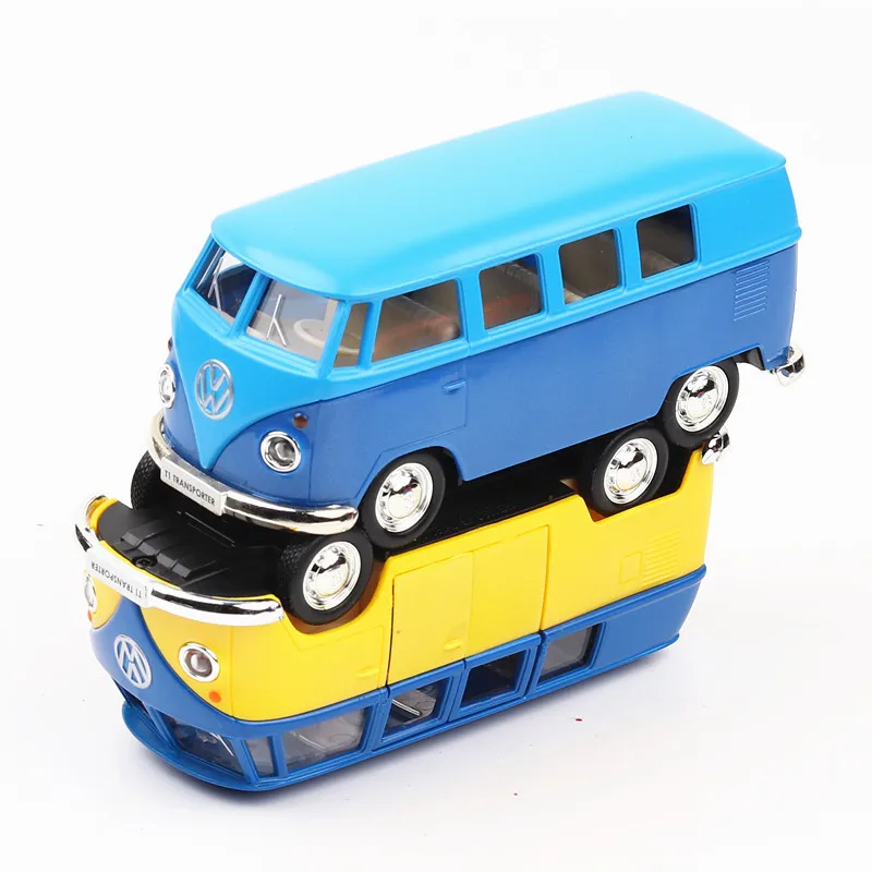 1/36 VW T1 Transporter Samba Bus Diecast Model 3 1/36 VW T1 Transporter Samba Bus Diecast Model - Image 3