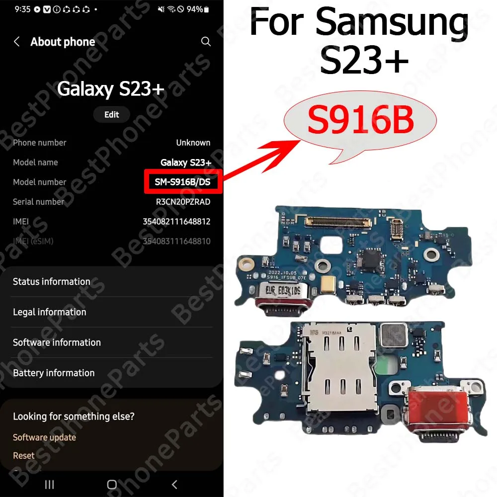 Samsung Galaxy S23 Ultra Charging Port Replacement 11 Samsung Galaxy S23 Ultra Charging Port Replacement - Image 11