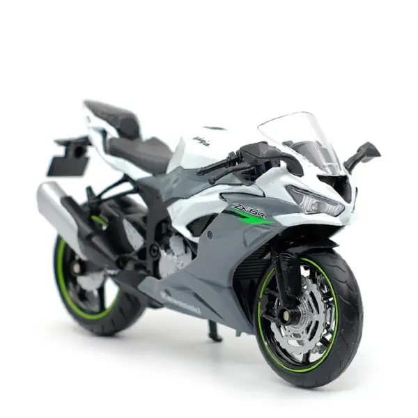 Kawasaki Ninja ZX6R 1/12 Alloy Diecast Model Toy - Image 6