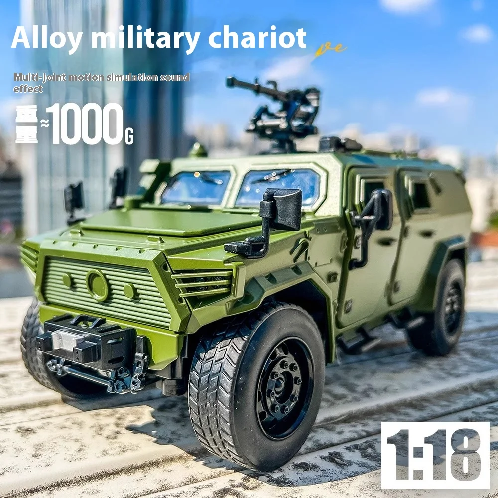 1:18 DongFeng Warrior Diecast Military SUV Car 2 1:18 DongFeng Warrior Diecast Military SUV Car - Image 2