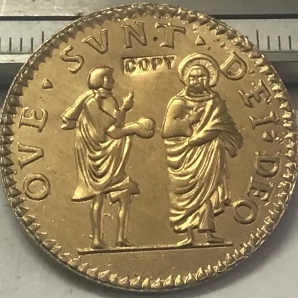 1505-1534 Italy Copper Copy Coin - Image 2