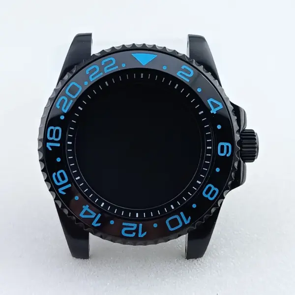 GMT Golden Black Watch Case for NH Series Models - Image 8
