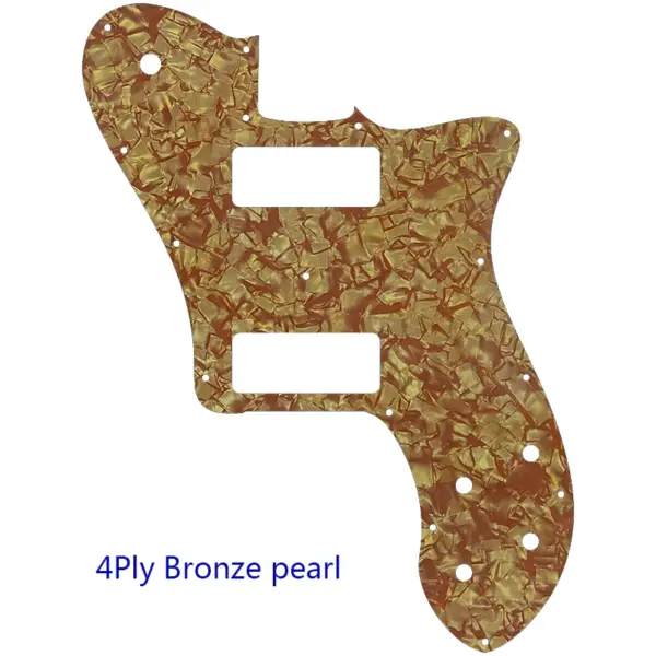 Fei Man Custom Tele Deluxe Pickguard with P90 - Image 25
