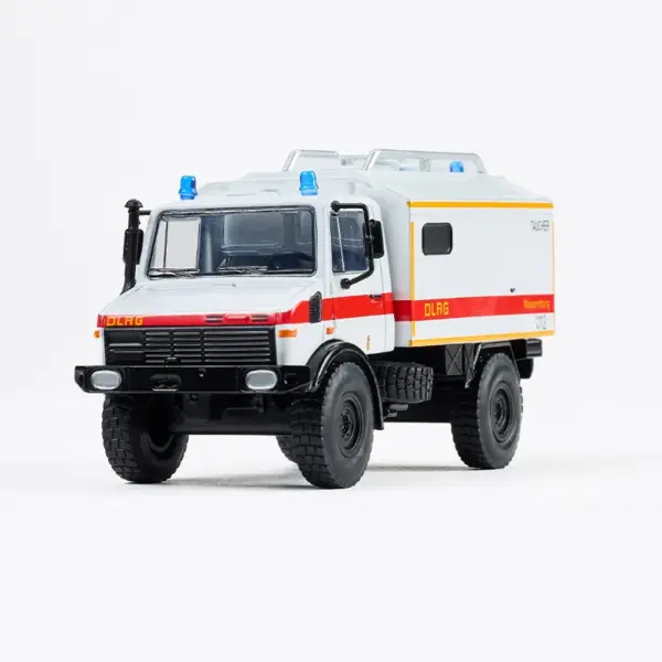 Massdi 1:64 U1300L U300L DLRG Ambulance Model Kit - Image 3