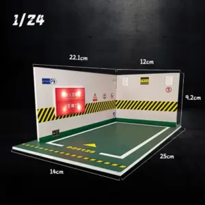 1/24/32 Scale Diecast Underground Parking Lot Model 19 Sb2a684195a29499a957cd5614bcad9b90 2