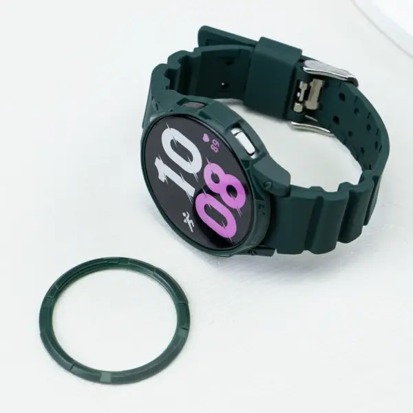 Silicone Strap and Screen Cover for Samsung Galaxy Watch 6 Classic - Image 6