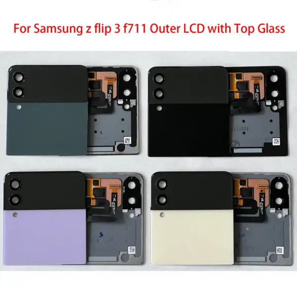Samsung Z Flip 3 F711 LCD Outer Top Cover Replacement - Image 2