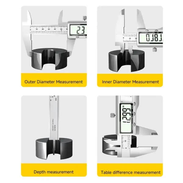 Digital Caliper 0-150mm with LCD Display - Image 3