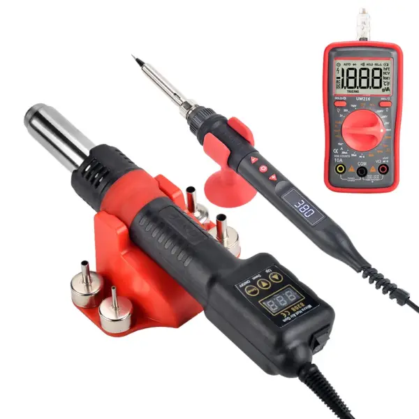 JCD 8208 Micro Rework Soldering Station with LCD - Image 8