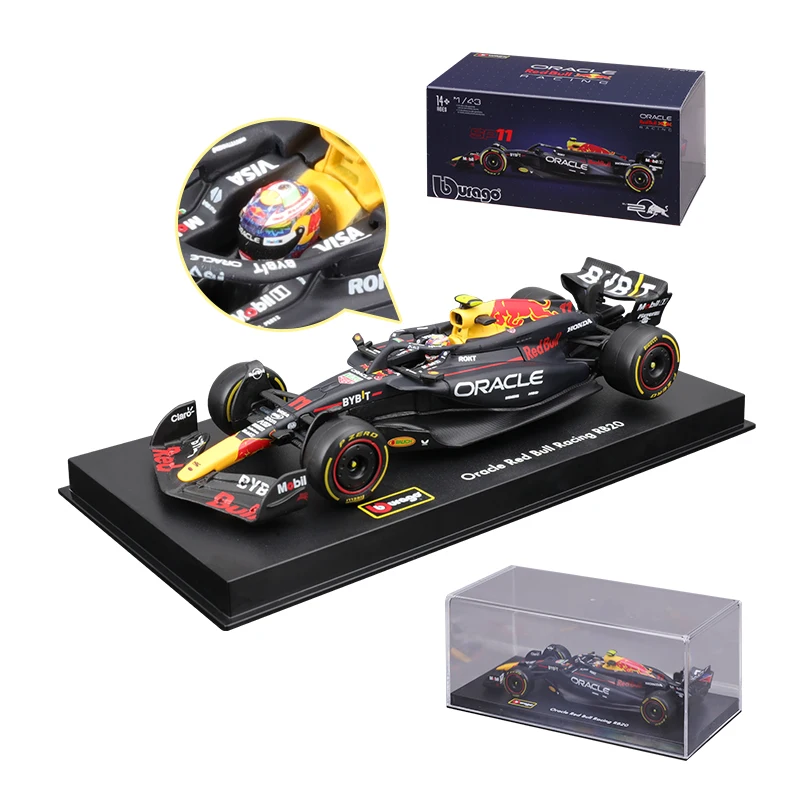 Burago 1:43 Red Bull Racing RB20 Model Car 7 Burago 1:43 Red Bull Racing RB20 Model Car - Image 7