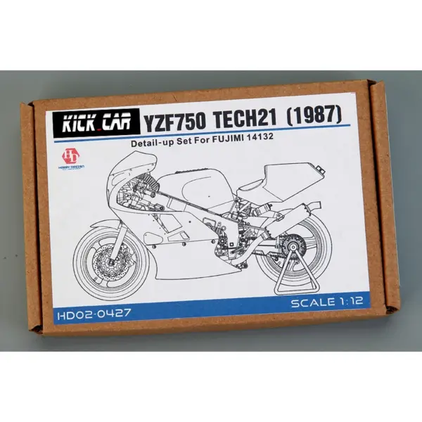 Hobby Design 1/12 Metal Motorcycle Upgrade Kit - Image 19