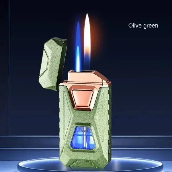 Voice Control Metal Windproof Cigar Lighter Jet Torch - Image 13