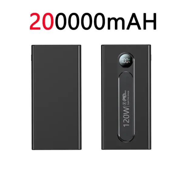 120W 200000mAh High Capacity Power Bank for Huawei iPhone - Image 10