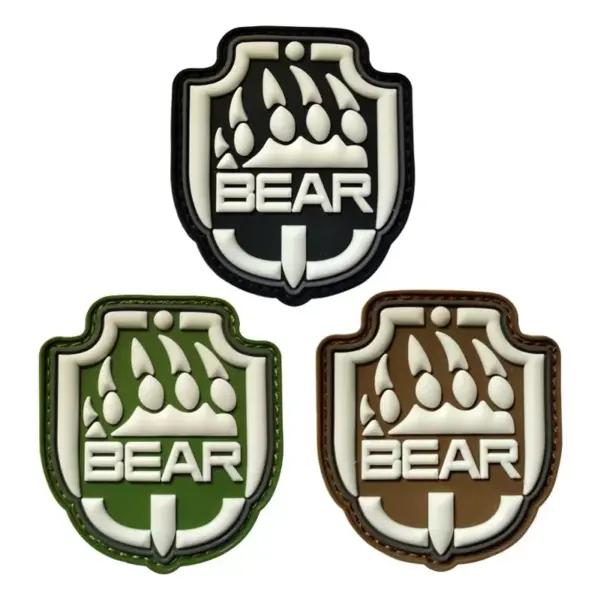 USEC Bear Claw PVC Badge Patch for Clothing and Gear - Image 6
