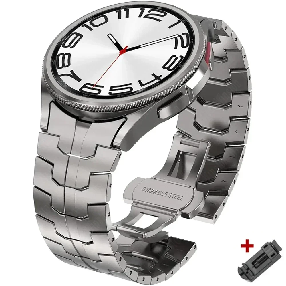 Stainless Steel Band for Samsung Galaxy Watch 4/5/6 12 Stainless Steel Band for Samsung Galaxy Watch 4/5/6 - Image 12
