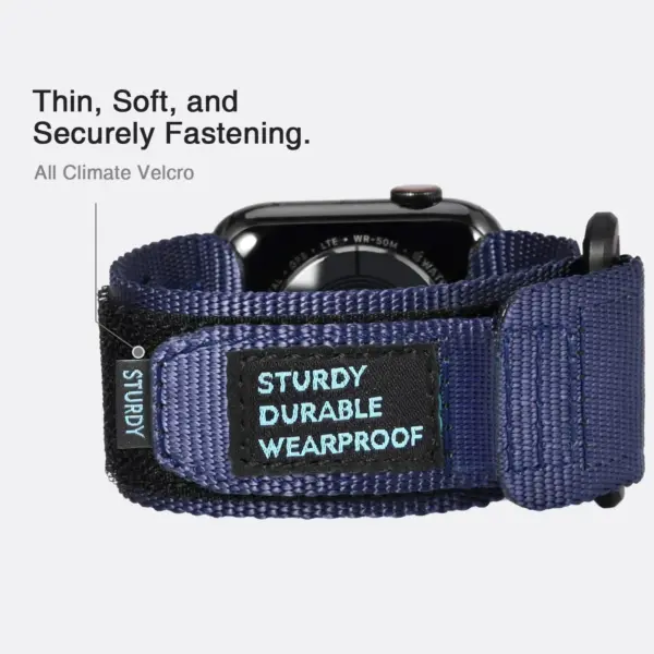 Tactical Nylon Strap for Apple Watch Ultra 2 49mm - Image 3