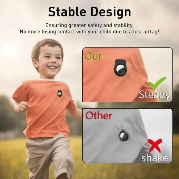 Silicone AirTag Holder for Kids and Elderly Case - Image 5