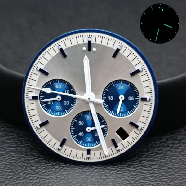 Green Luminous Dial Hands for VK63 Watch Model - Image 2