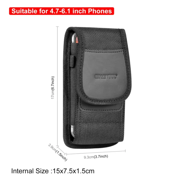 HAWEEL Nylon Phone Waist Bag for iPhone and Galaxy - Image 11