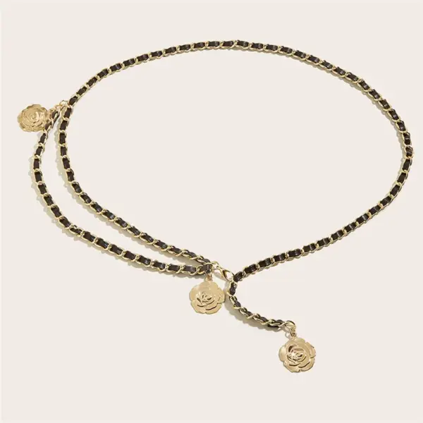 Luxury Metal Chain Belt for Women - Image 4