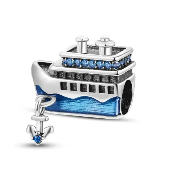 Travel Rome Paris Plane Charm for Jewelry - Image 19